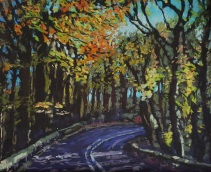 Autumn Trees, Dartmoor Pastels 24cm x 30cm